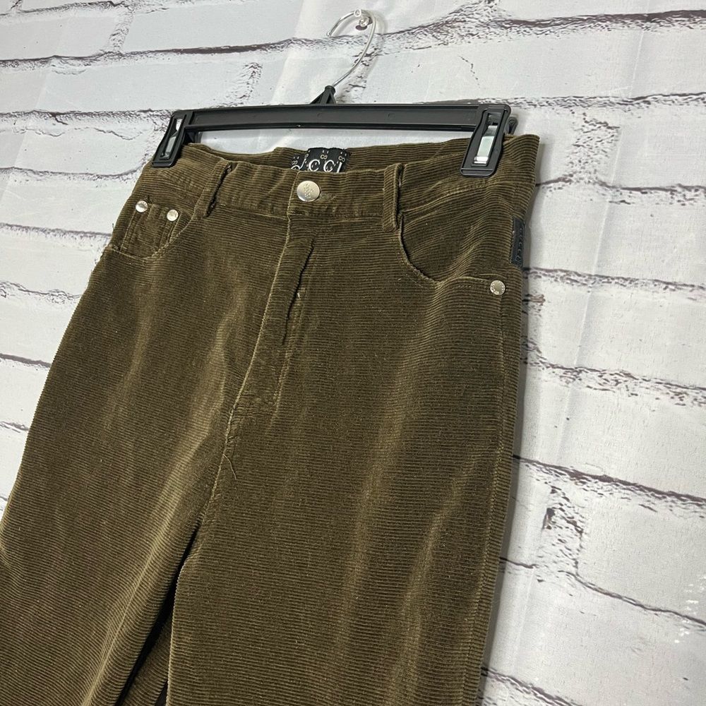 Gucci Olive Straight Leg Pants - Picture 5 of 16